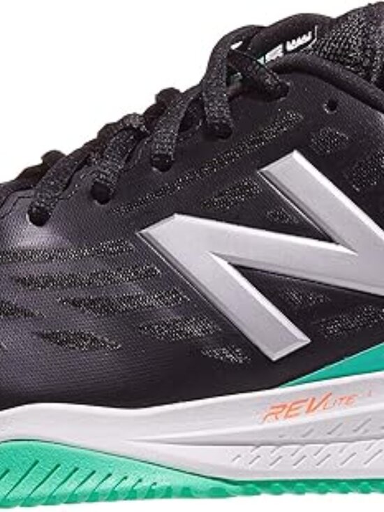NEW BALANCE 796 PADEL 2E MCH796PA TENNIS SHOES BLACK/GREEN MEN\'S SIZE:8.5 NEW main image 7
